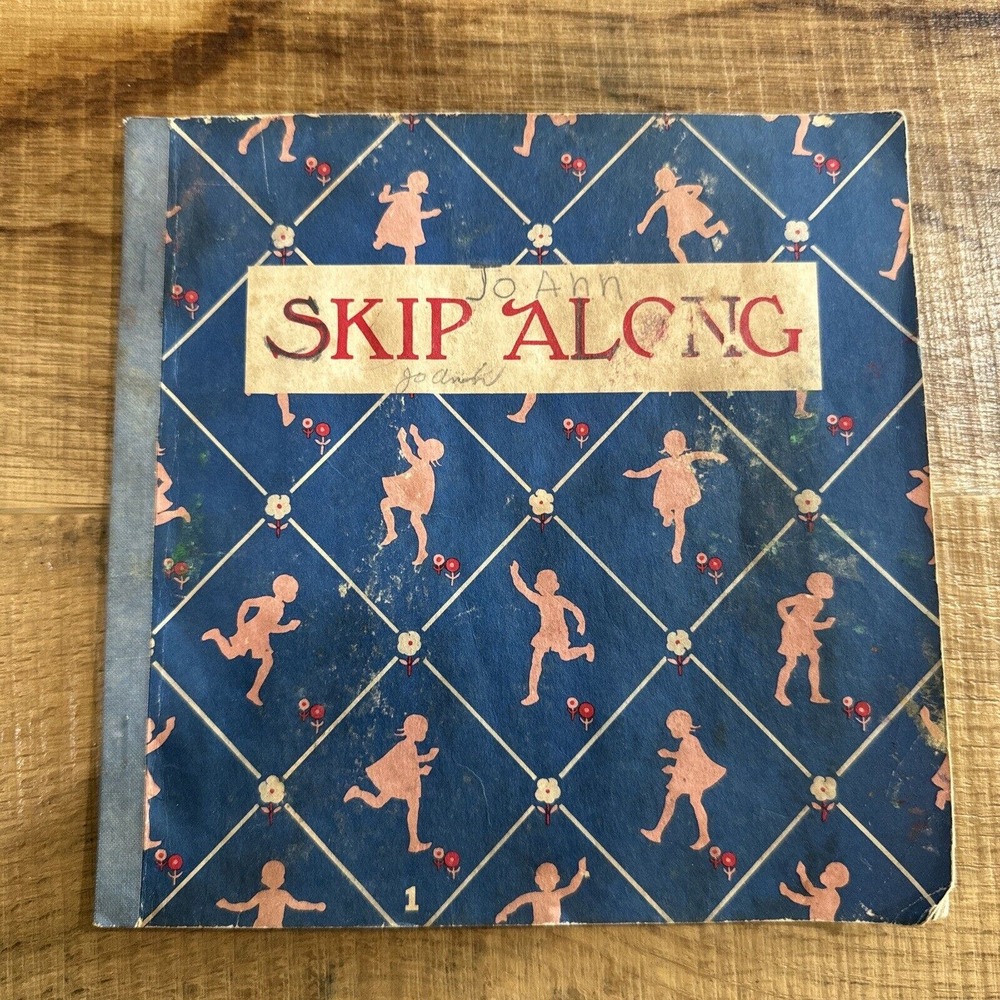 Skip Along Mable O'Donnell Vintage Childrens Book 1955 Illustrated Alice & Jerry